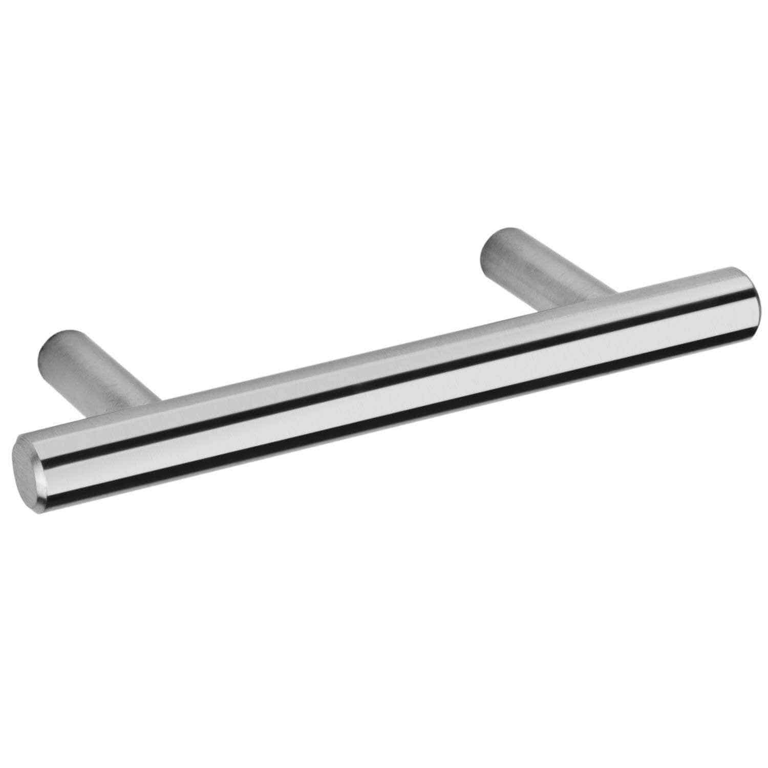 Stainless Steel 64mm T Bar Cabinet Pull Handle - Pack of 6 - Elite Knobs &amp; Handles Price Comparisons | Compare The Build