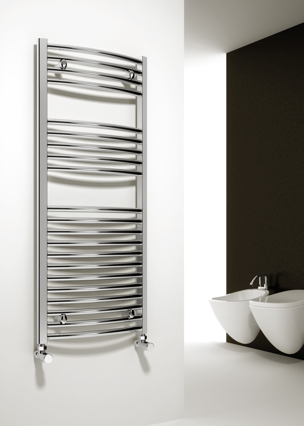 Reina Diva Ladder Rail - 25mm, Chrome Straight, 1000x400mm | Compare The Build