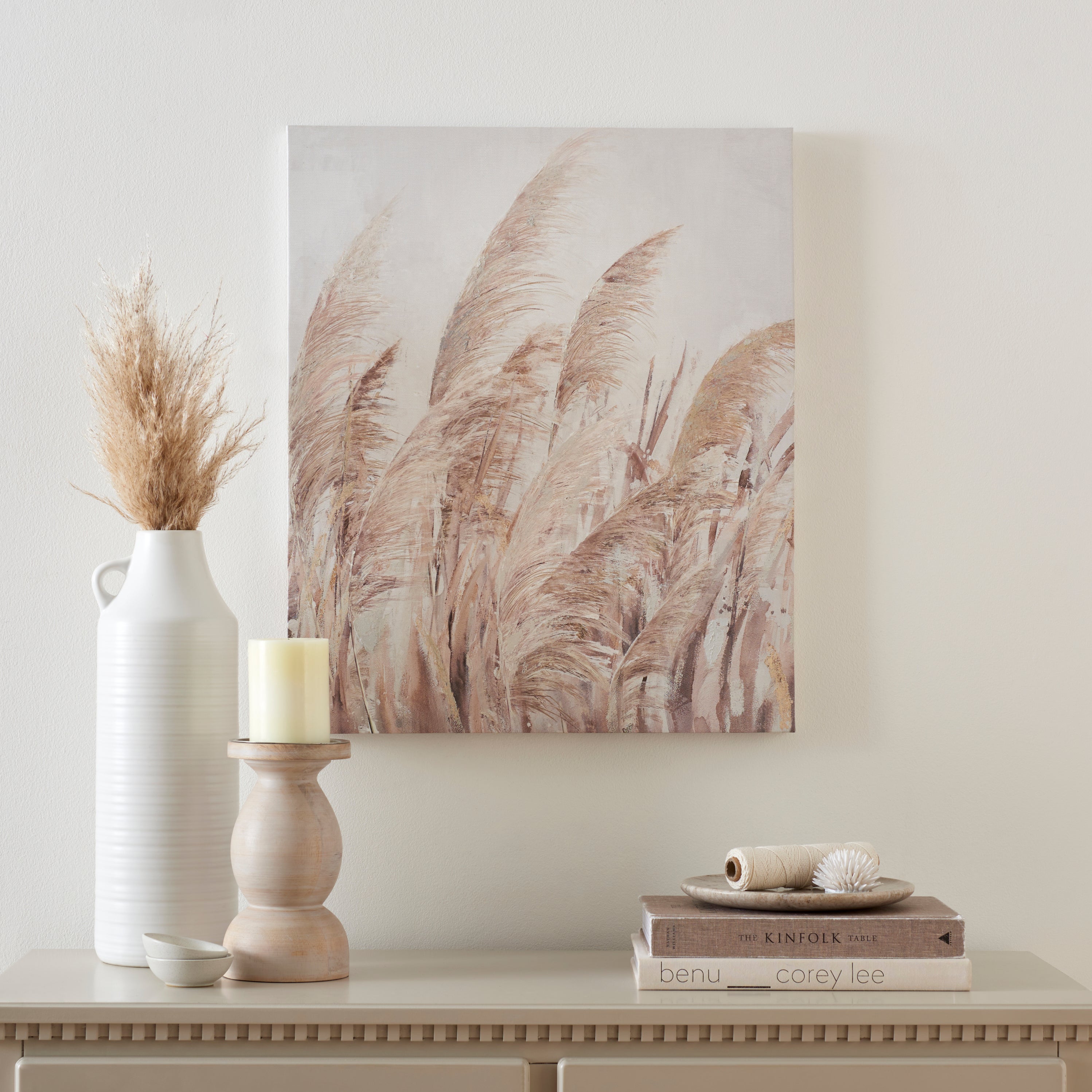 Pampas Grass Canvas Brown Price Comparisons | Compare The Build