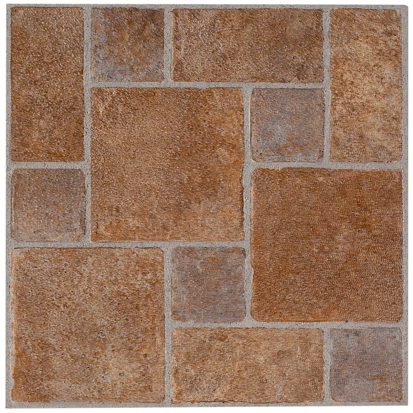 Colours Sula Terracotta Effect Self Adhesive Vinyl Tile 0.6 M² Pack Price Comparisons | Compare The Build