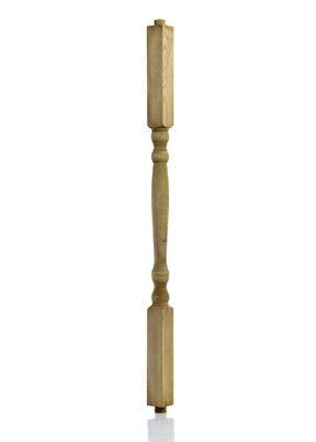 Colonial Softwood Deck Spindle (W)42mm (T)42mm, Pack Of 10 Price Comparisons | Compare The Build