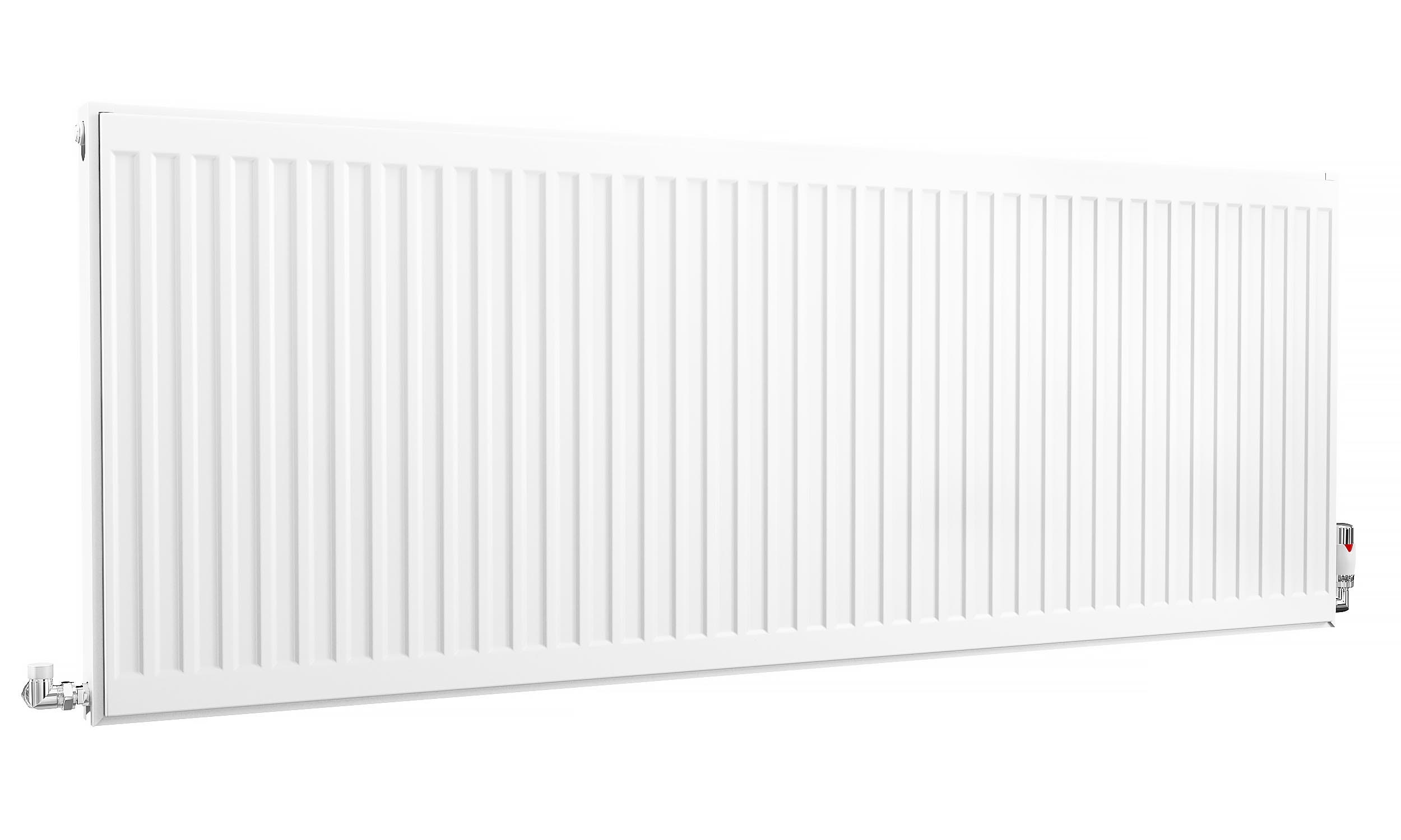 Kartell K-Rad Compact Horizontal Radiator, White, 600mm x 1600mm - Double Panel, Single Convector Price Comparisons | Compare The Build