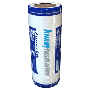 Knauf Insulation Earthwool 50mm Acoustic Roll - 15.6m² Price Comparisons | Compare The Build