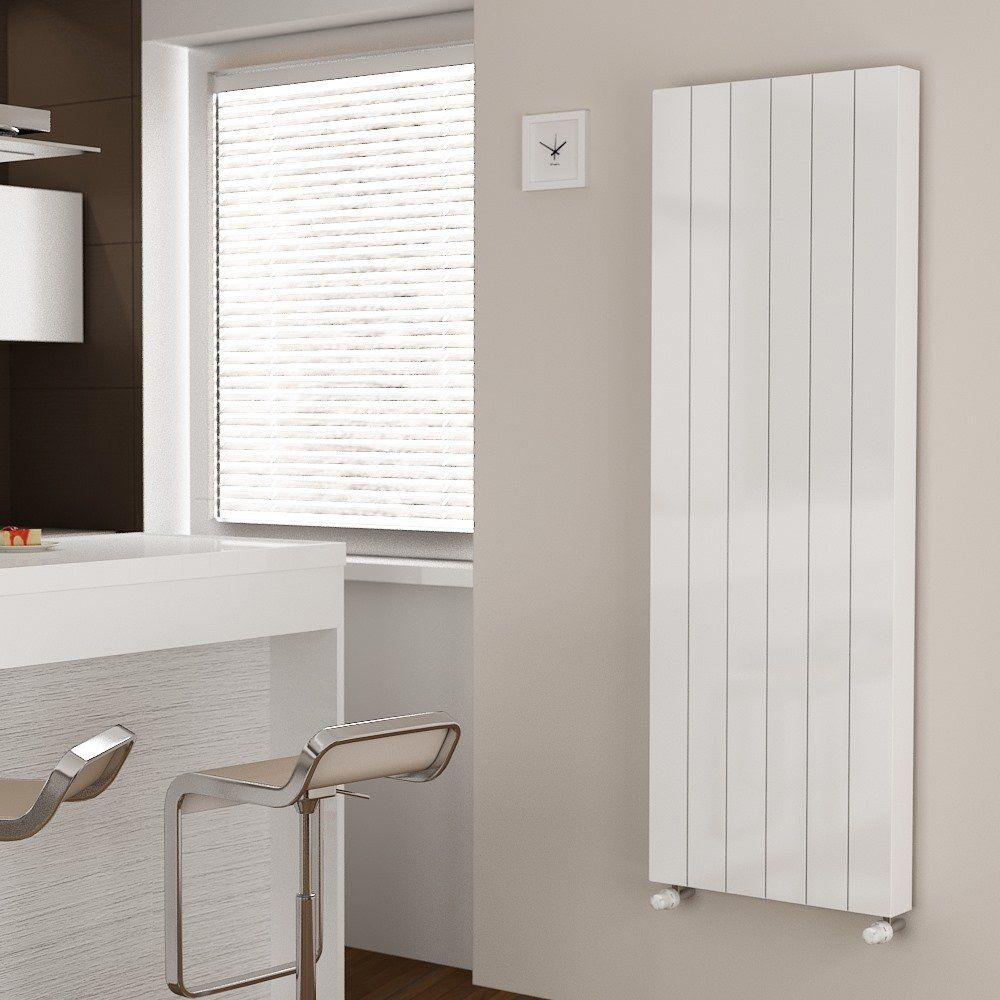 Kartell K-Flat Premium Vertical Radiator, White, 1800mm x 500mm - Double Panel Convector | Compare The Build