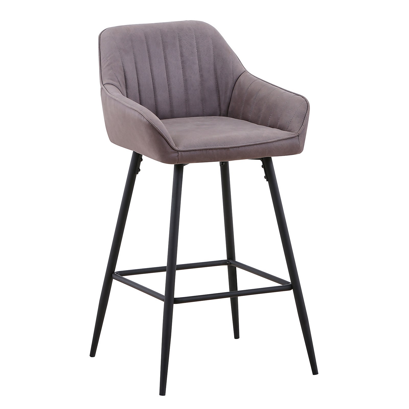 Archer Bar Stool - Elephant | Compare The Build