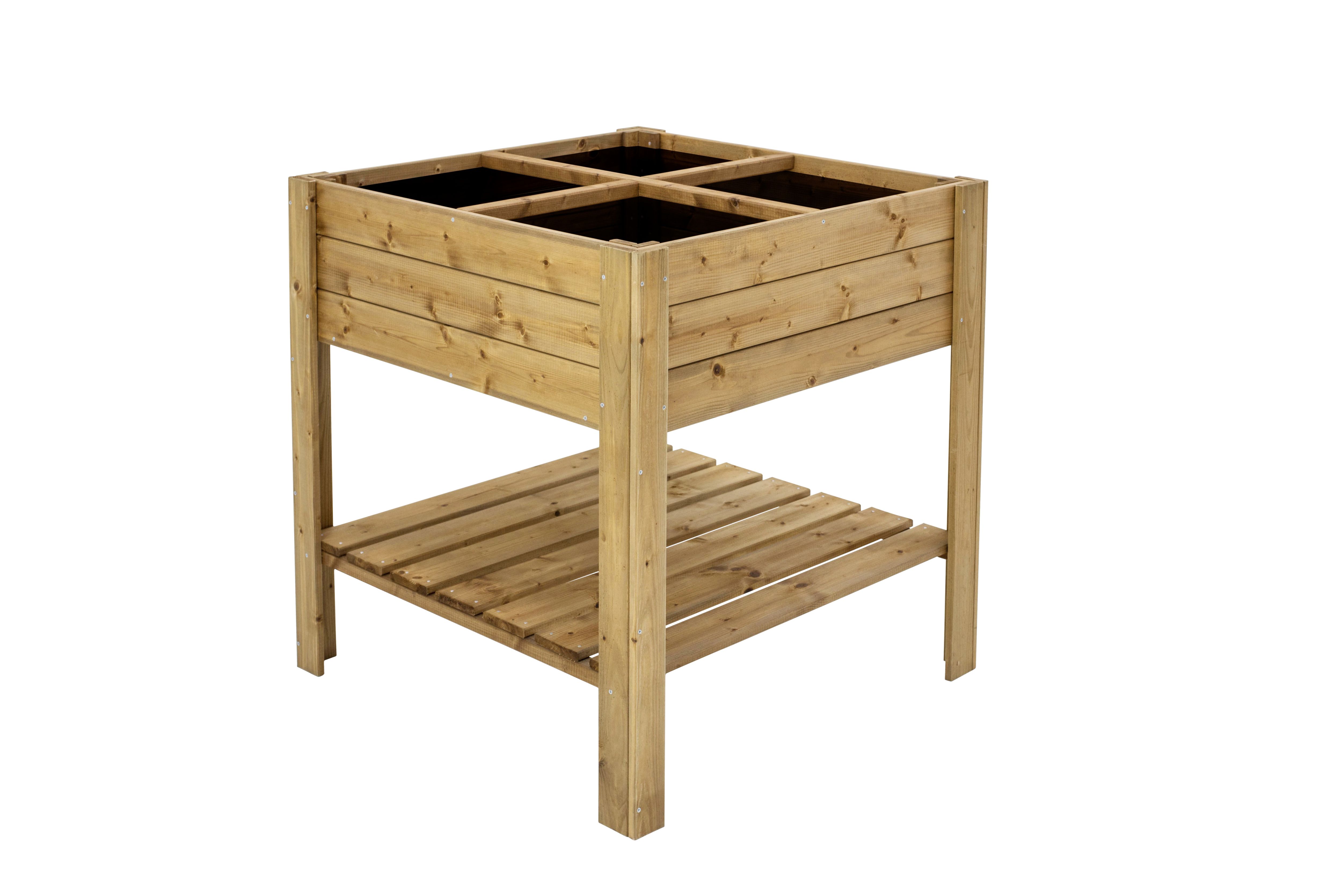 Verve Natural Square Planter 80Cm Price Comparisons | Compare The Build