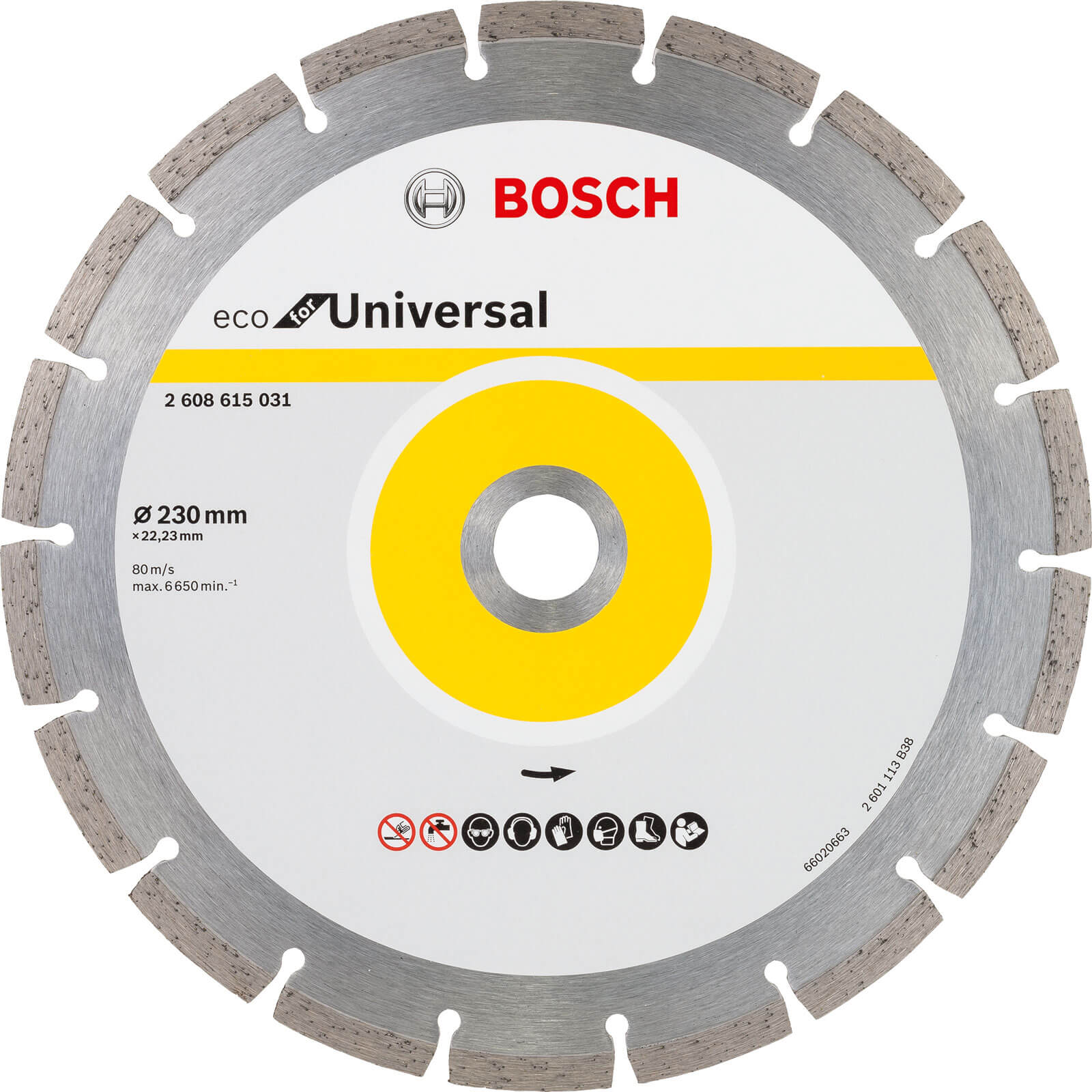 Bosch ECO Universal Segmented Diamond Cutting Disc 230mm 2.6mm 22mm Price Comparisons | Compare The Build