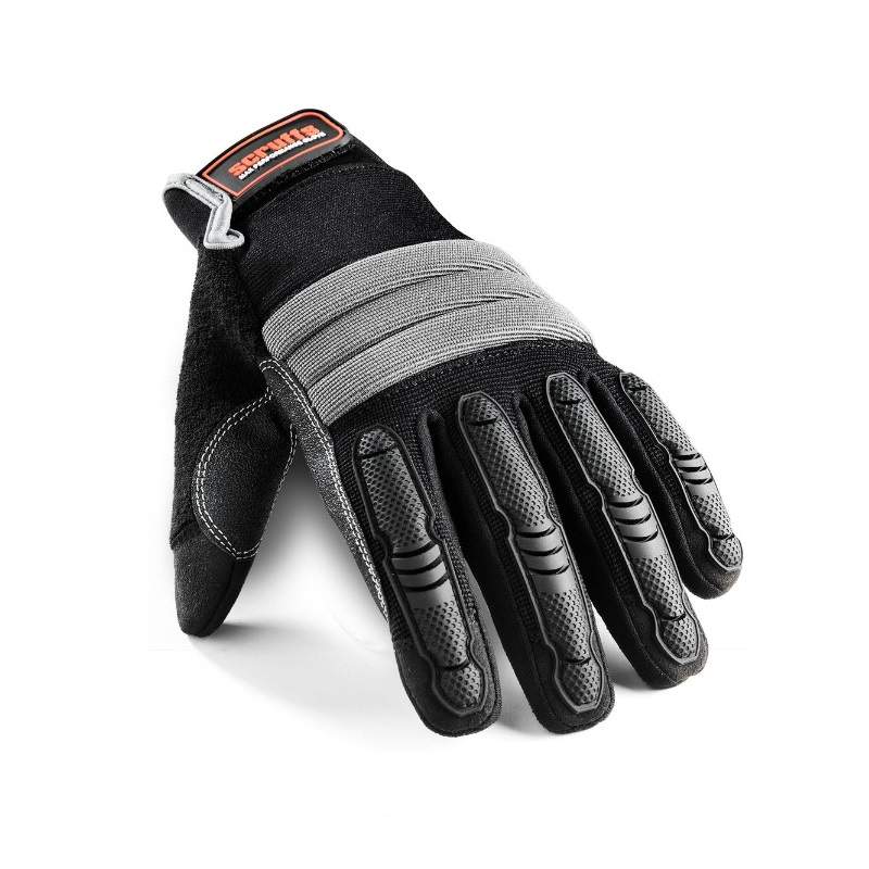 Scruffs Shock Impact Safety Gloves in Black - L T52800 Price Comparisons | Compare The Build