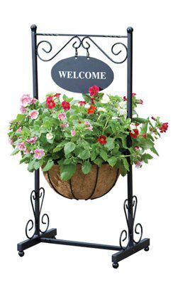 Gardman Traditional Georgian Black Metal Rectangular Planter 45Cm Price Comparisons | Compare The Build