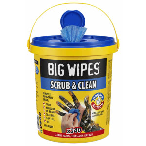 Big Wipes Scrub & Clean - Trade Bucket of 240 Price Comparisons | Compare The Build