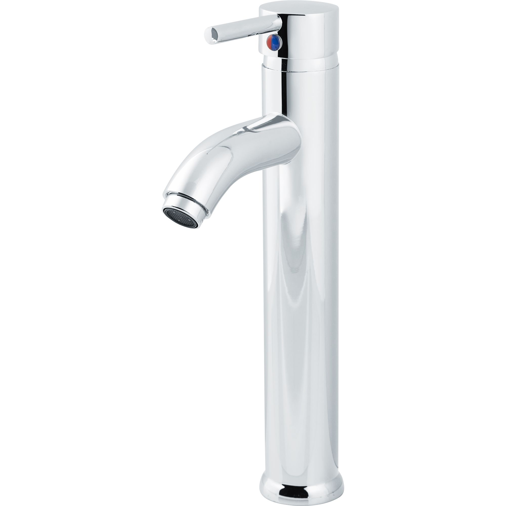 Ayas 1 Lever Tall Contemporary Basin Mono Mixer Tap Price Comparisons | Compare The Build