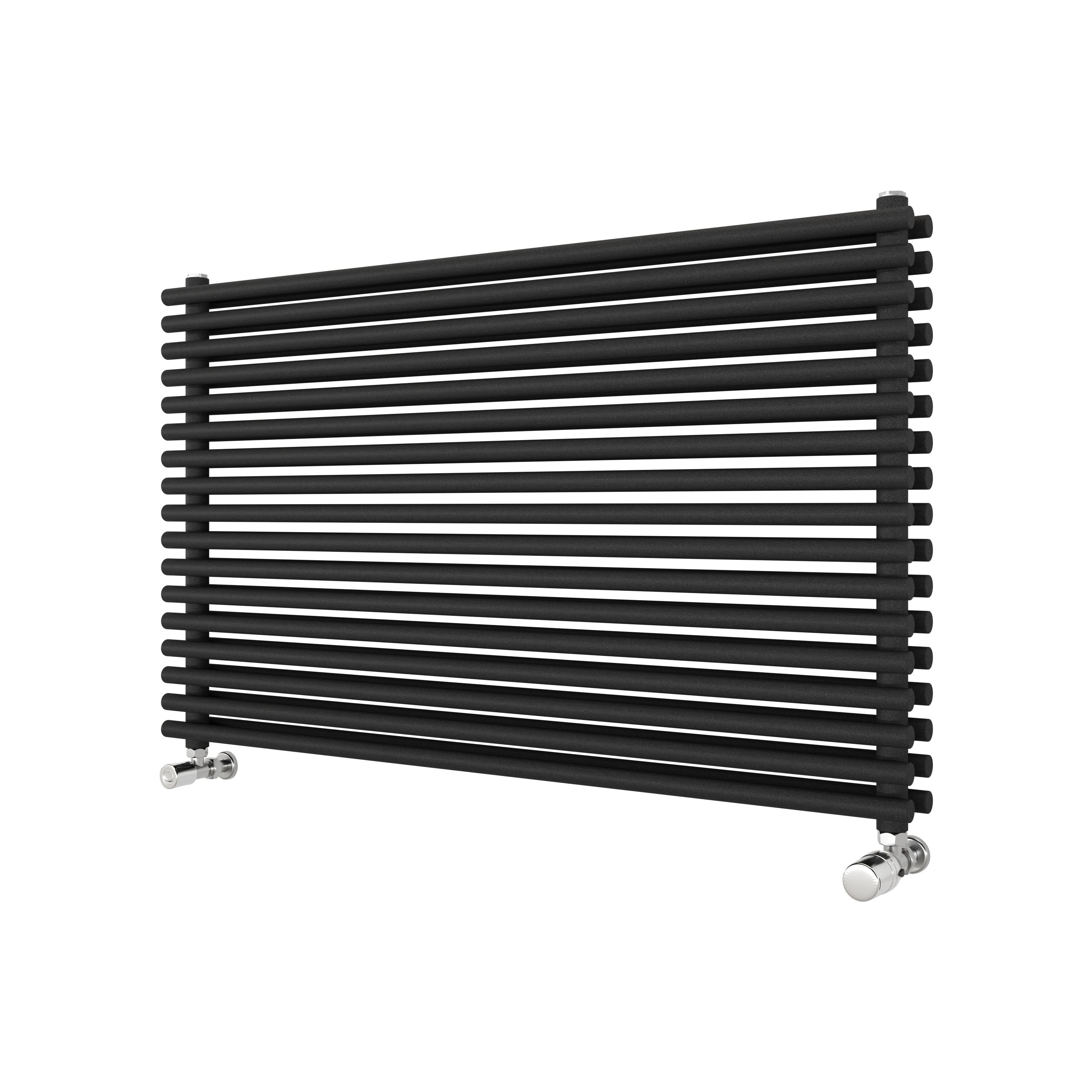 Ximax Gamba Duplex Matt Anthracite Horizontal Designer Radiator, (W)1000mm X (H)610mm | Compare The Build