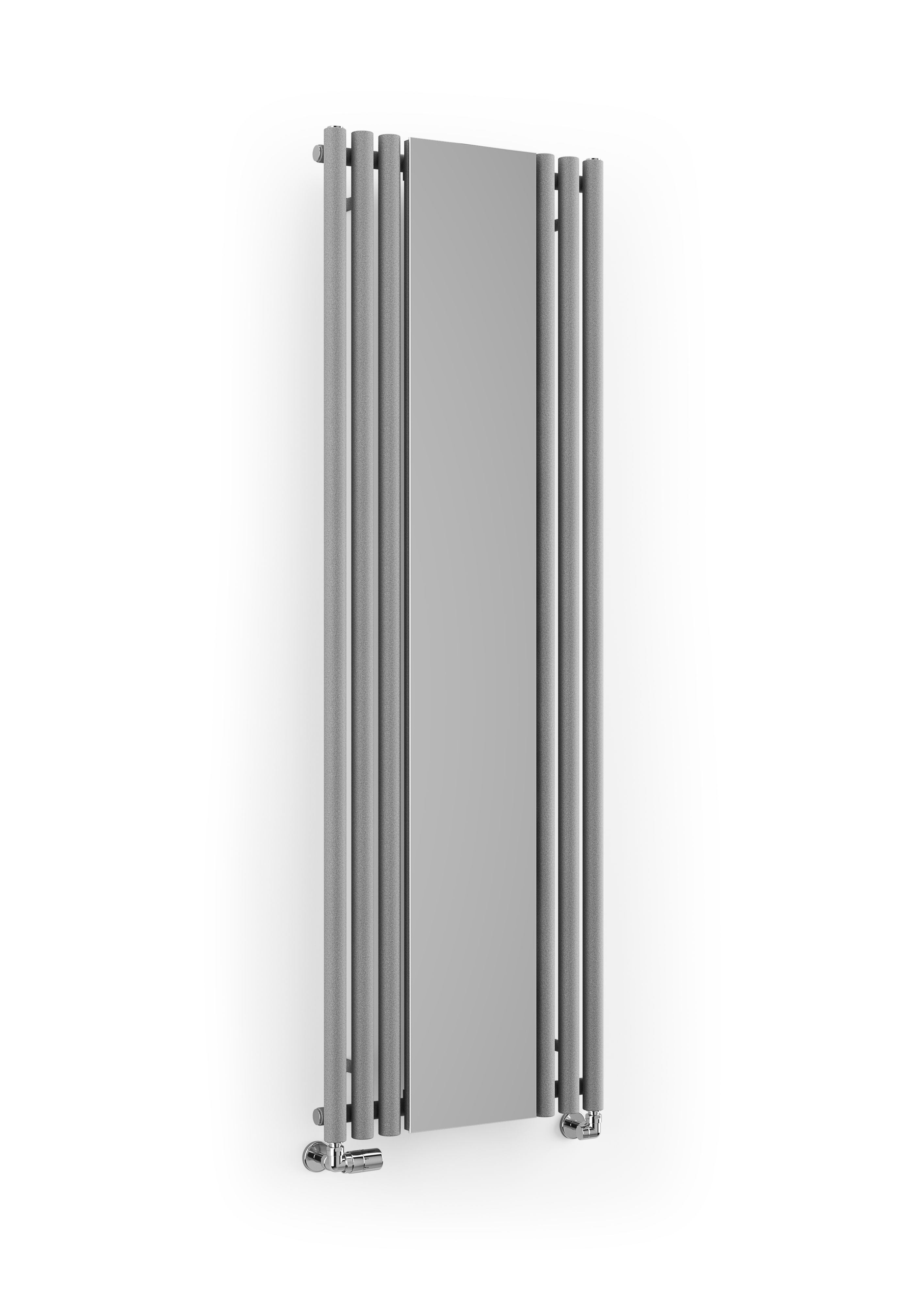 Terma Rolo Mirror Salt N Pepper Vertical Designer Radiator, (W)590mm X (H)1800mm Price Comparisons | Compare The Build