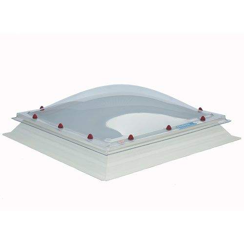 Em Dome 750mm x 750mm Triple Glazed Clear Fixed Dome & Curb Polycarbonate Whitesales AAS05E115DA1AA Price Comparisons | Compare The Build