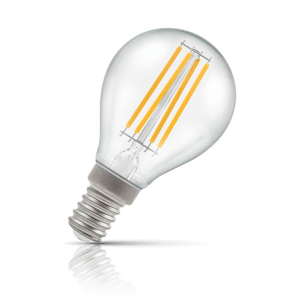 Crompton LED Round Filament Clear 6.5W 2700K SES-E14 Price Comparisons | Compare The Build