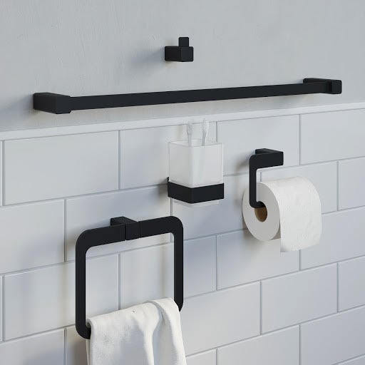 Architeckt 5 Piece Jupiter Bathroom Accessories Set Price Comparisons | Compare The Build