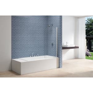 Nexa By Merlyn 6mm Single Curved Bath Screen - 1500 x 800mm | Compare The Build