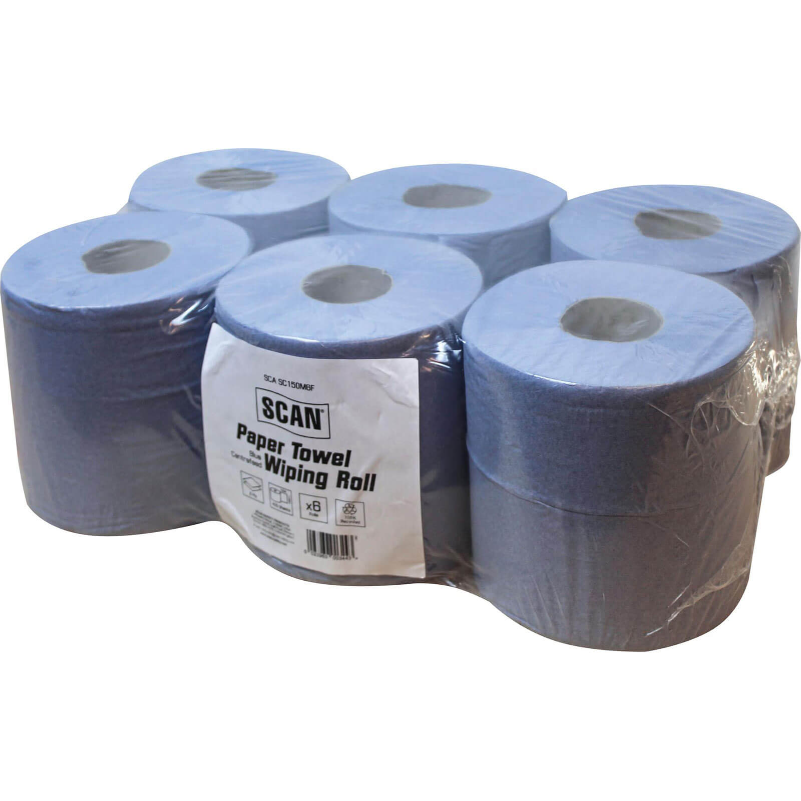 Scan 2 Ply Paper Towel Wiping Rolls Pack of 6 | Compare The Build