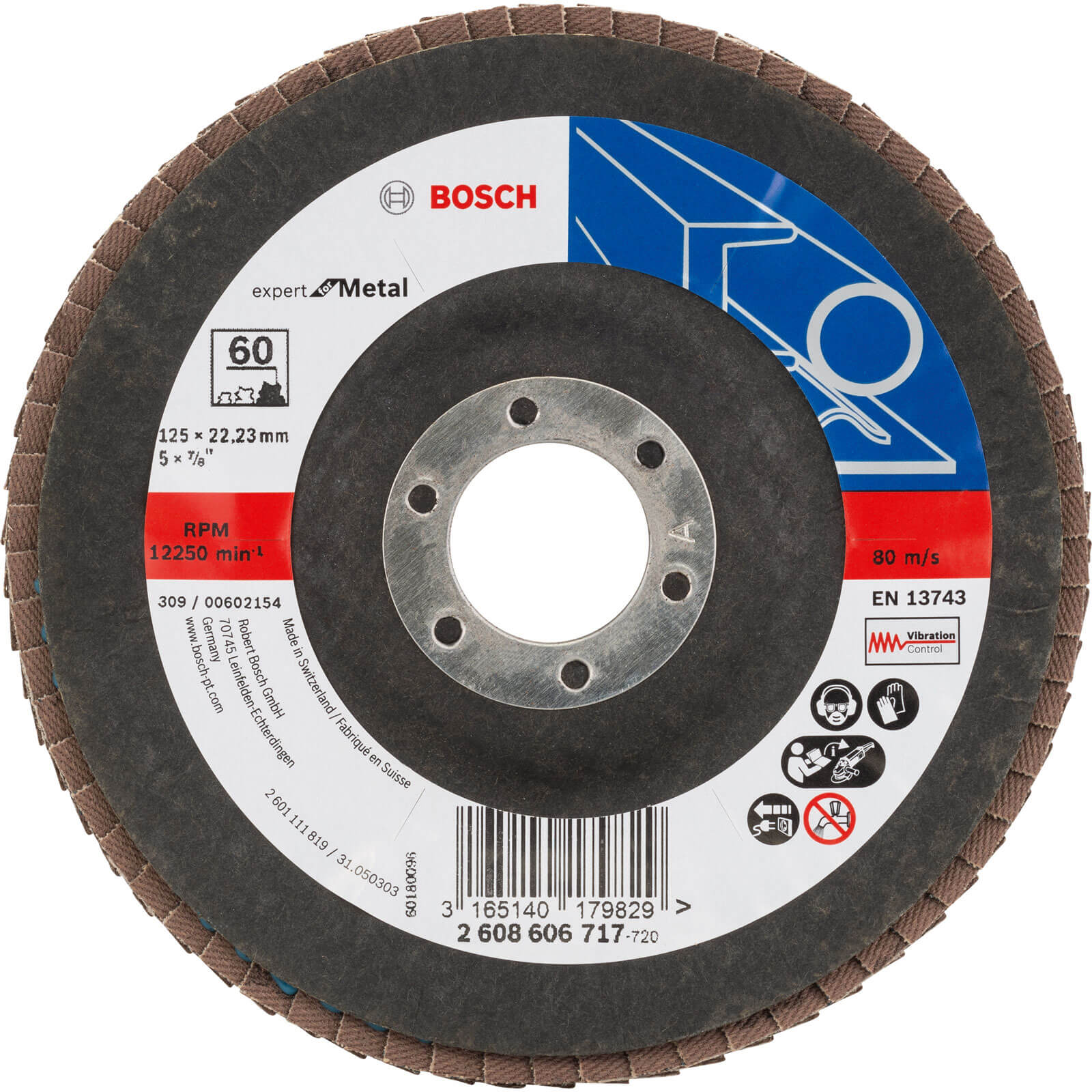 Bosch Expert X551 for Metal Angled Flap Disc 125mm 60g Pack of 1 | Compare The Build