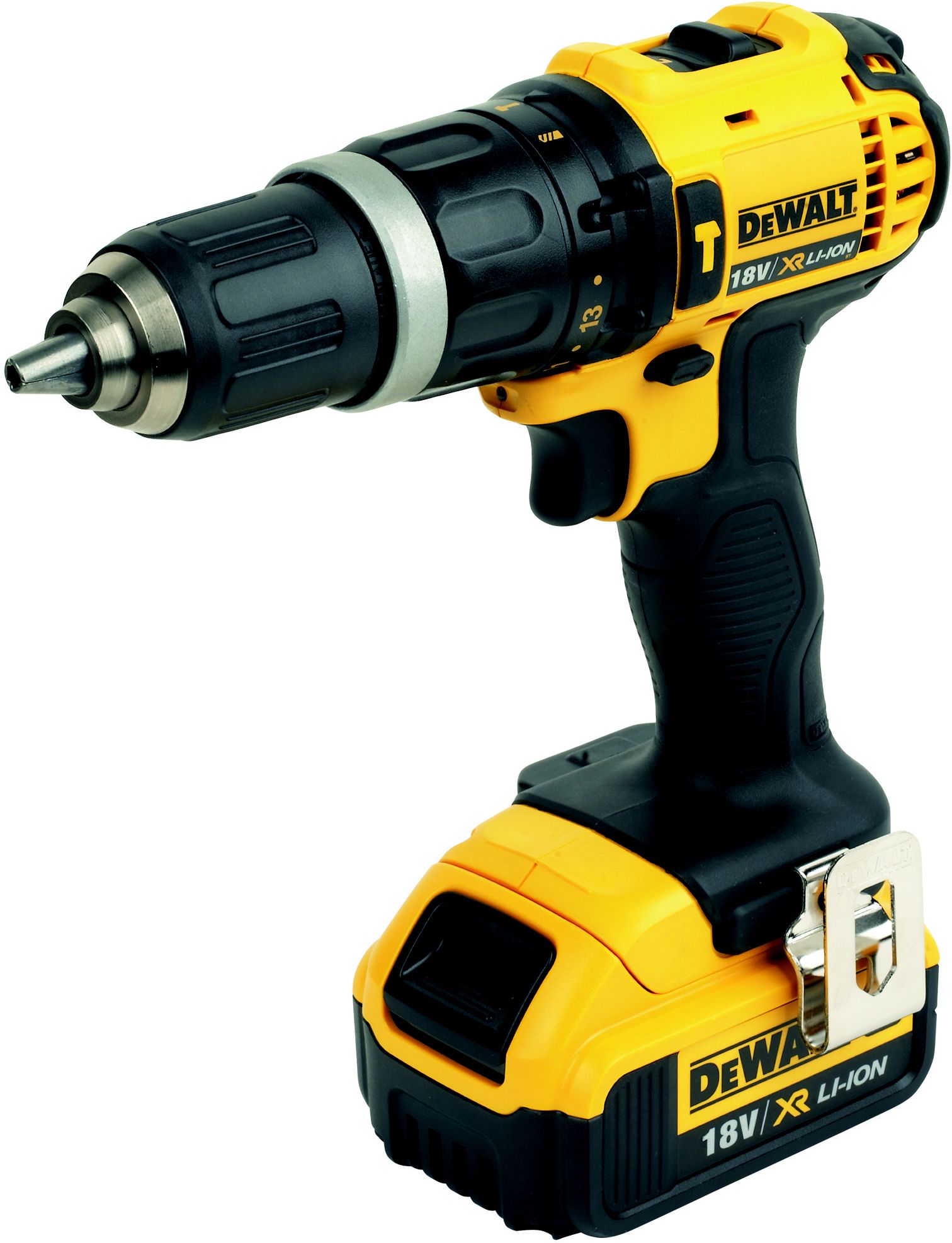 Dewalt Cordless 18V 4Ah Li-Ion Combi Drill Driver 2 Batteries Dcd785M2-Gb Price Comparisons | Compare The Build