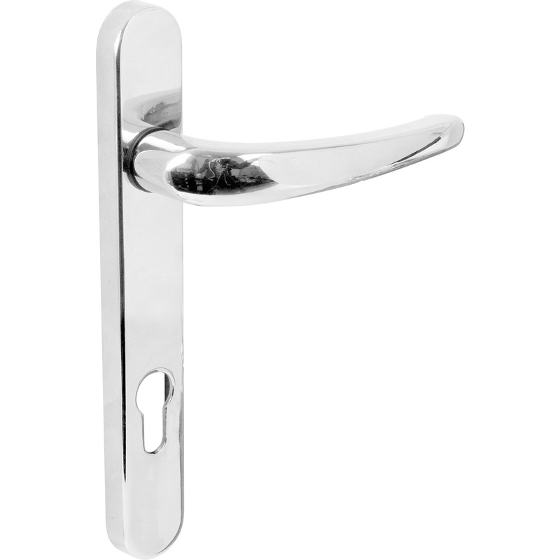 ERA PVCu Door Handles (Pair) in Chrome Price Comparisons | Compare The Build