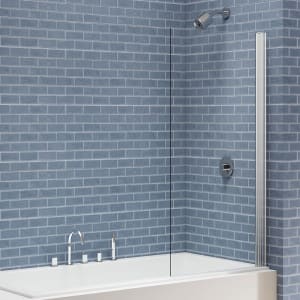 Nexa By Merlyn 6mm Single Square Adjustable Bath Screen - 1500 x 800mm Price Comparisons | Compare The Build