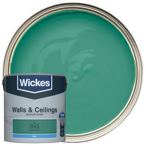 Wickes Vinyl Matt Emulsion Paint - Jewel Green No.845 - 2.5L Price Comparisons | Compare The Build