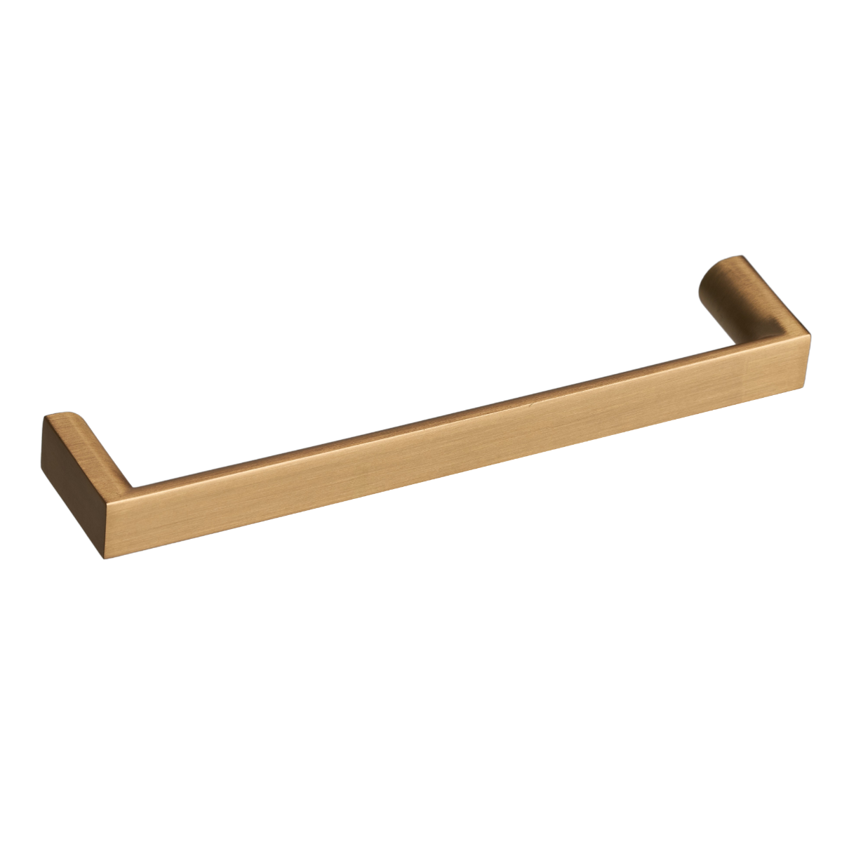 Bauhaus Architectural Cabinet Handle 128mm Brushed Brass | Compare The Build