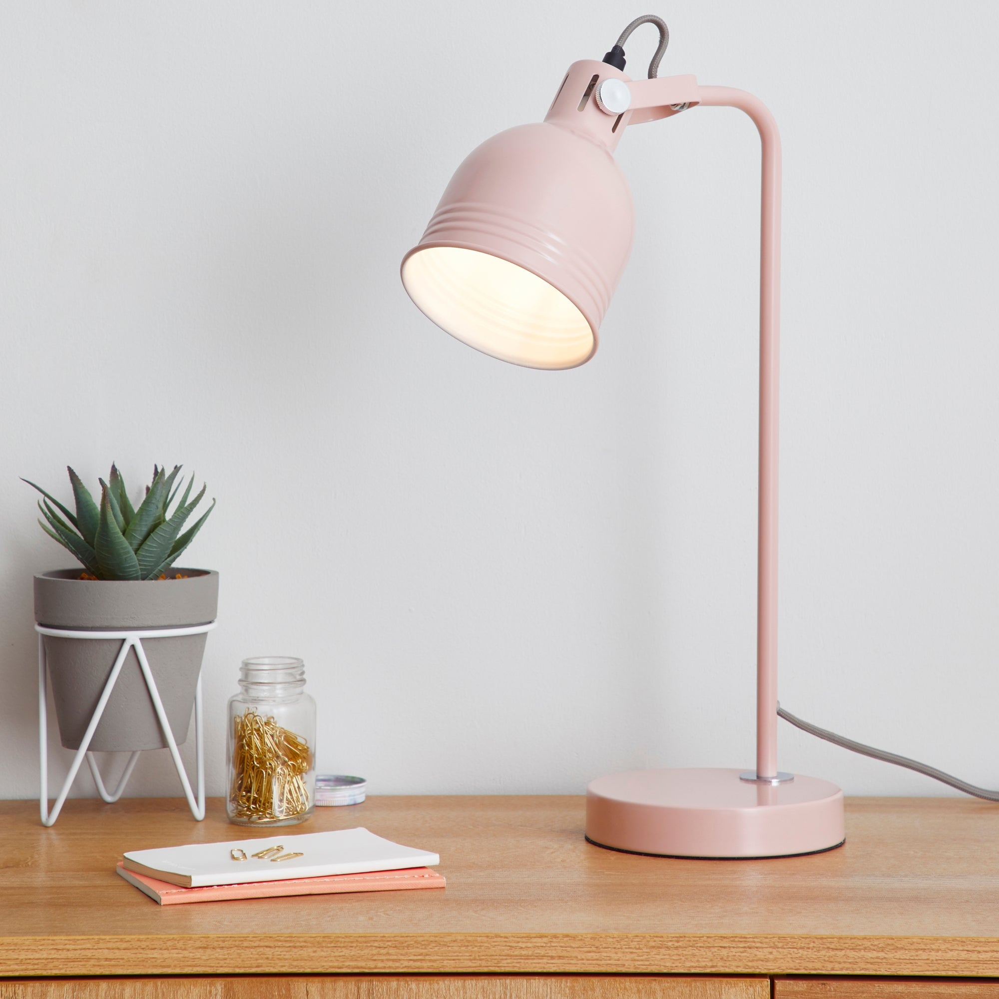 Issac Desk Lamp Blush Price Comparisons | Compare The Build