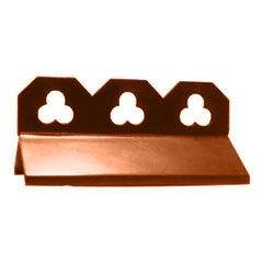 GRC 450mm Club Crested Ridge 105 Degree - Terracotta Roofing Superstore CCR/105/T Price Comparisons | Compare The Build