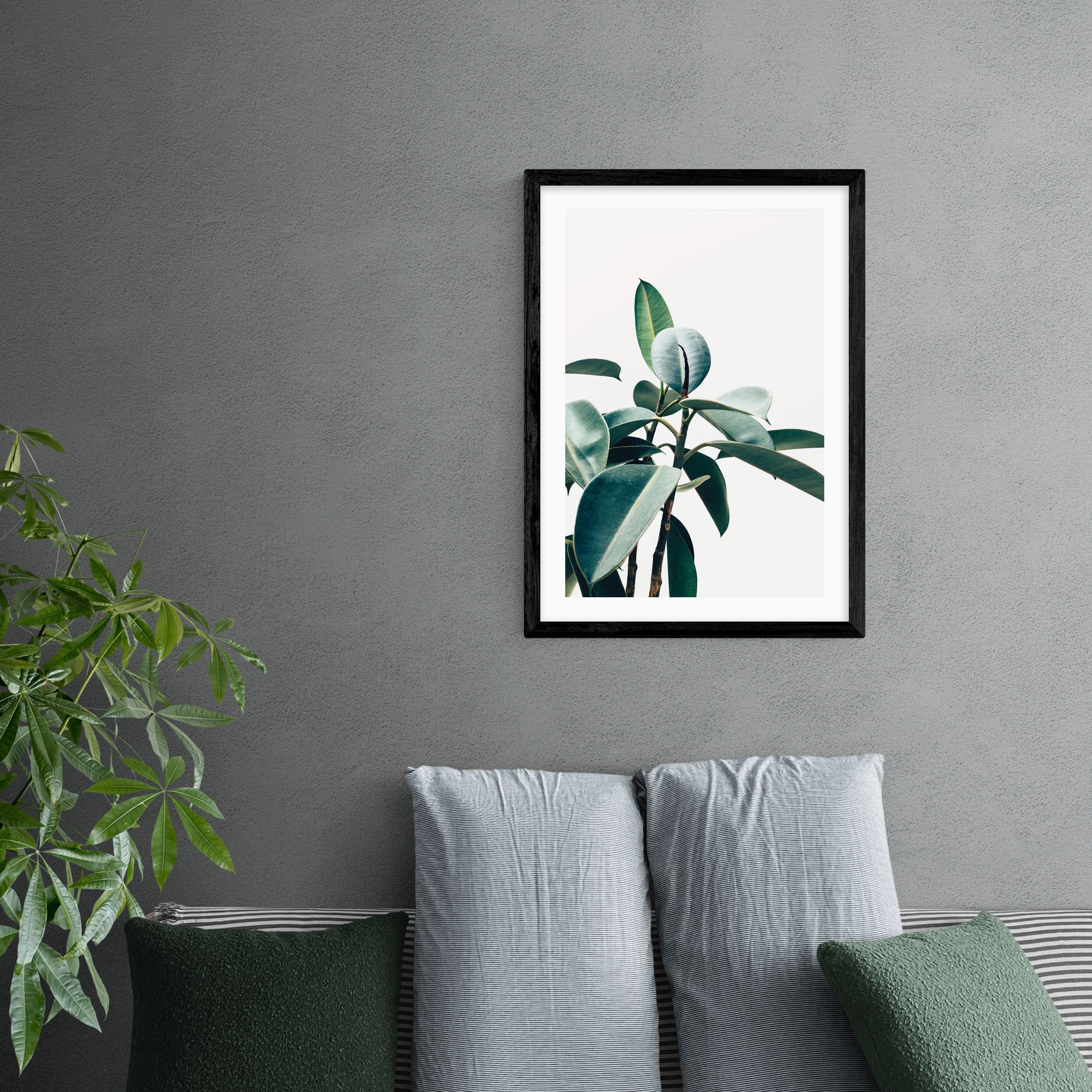 East End Prints L'amour De Ma Vie Print Green | Compare The Build