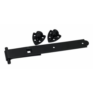 Wickes Reversible Hinge - Black Japanned 322mm Price Comparisons | Compare The Build