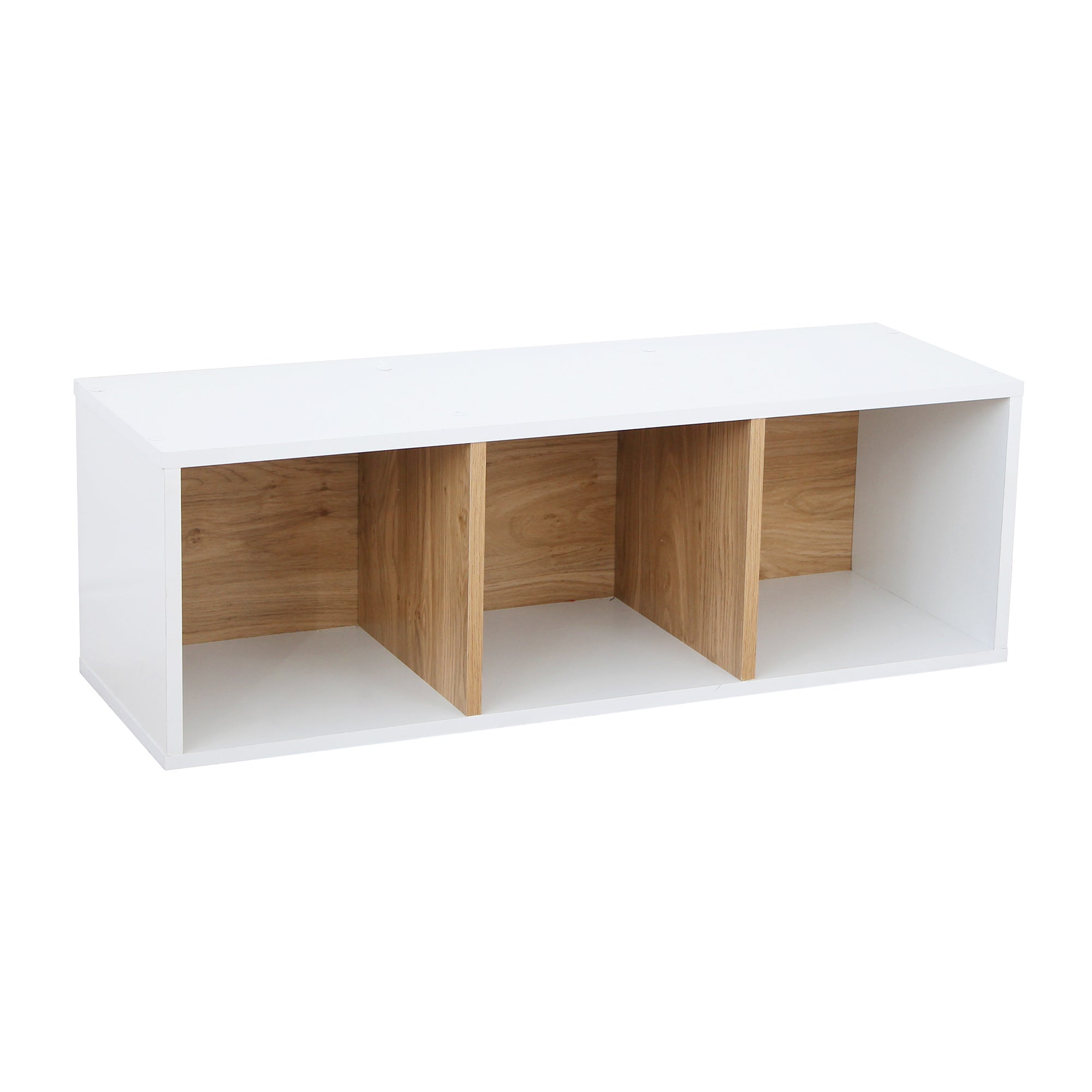 Rome Modular 3 Cube Floor Standing Shelving Unit White Price Comparisons | Compare The Build