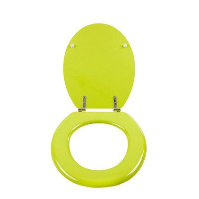 Cooke & Lewis Palmi Green Bottom Fix Standard Close Toilet Seat Price Comparisons | Compare The Build