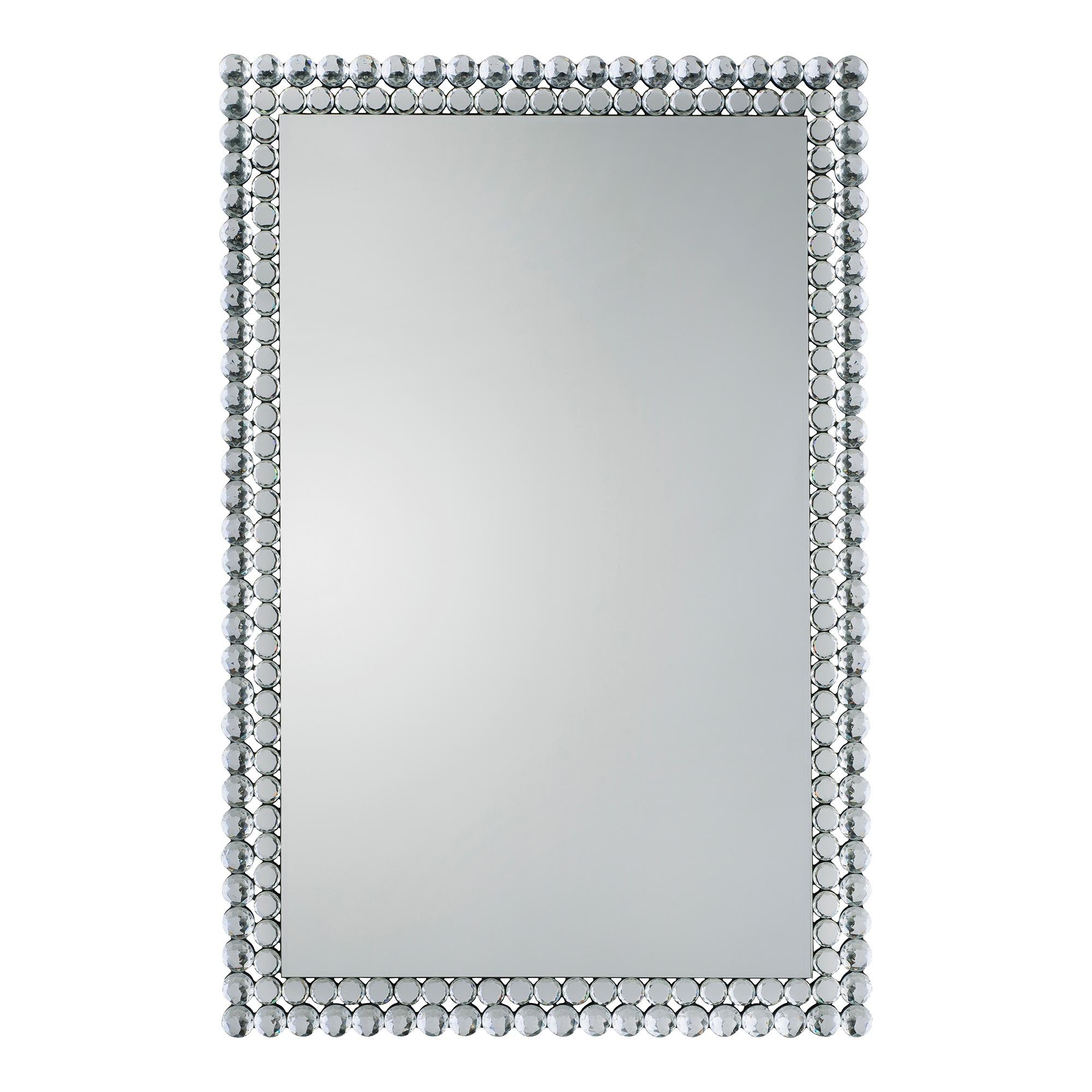 Elida Rectangle Mirror, 60x90cm Silver Price Comparisons | Compare The Build