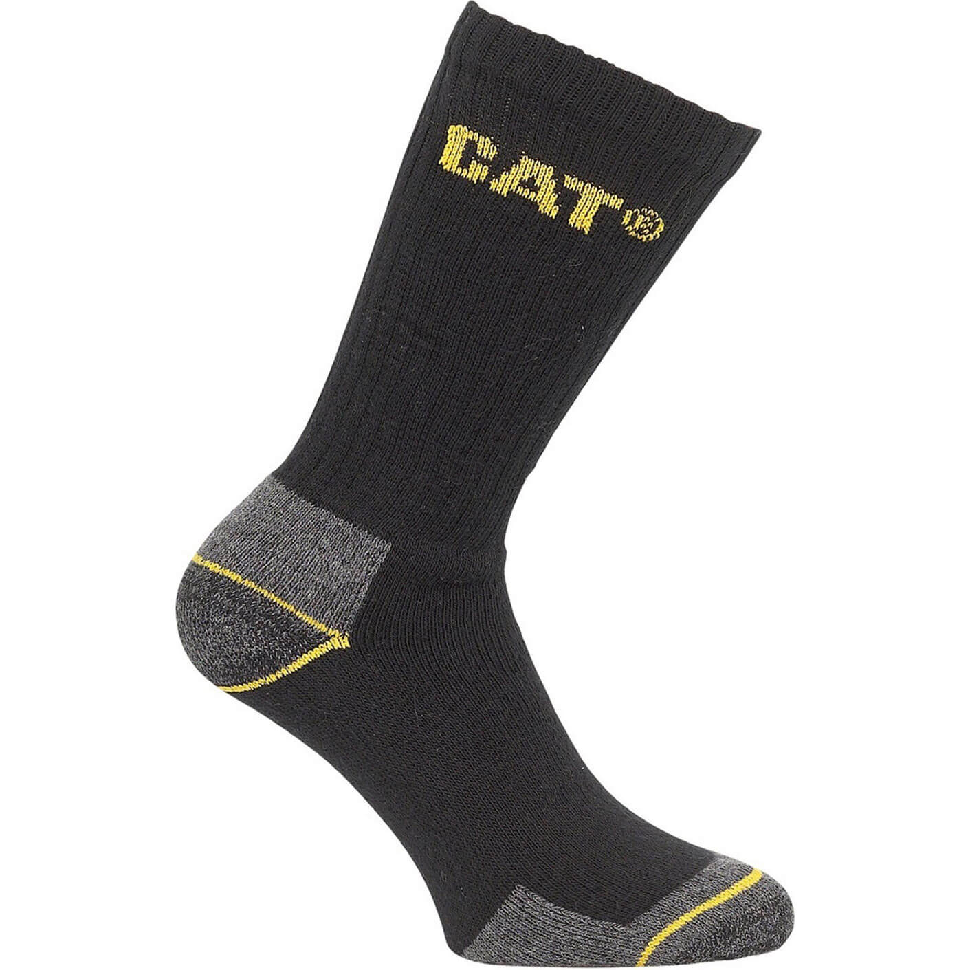 Caterpillar Crew Work Sock 3 Pair Pack 6 - 11 Price Comparisons | Compare The Build