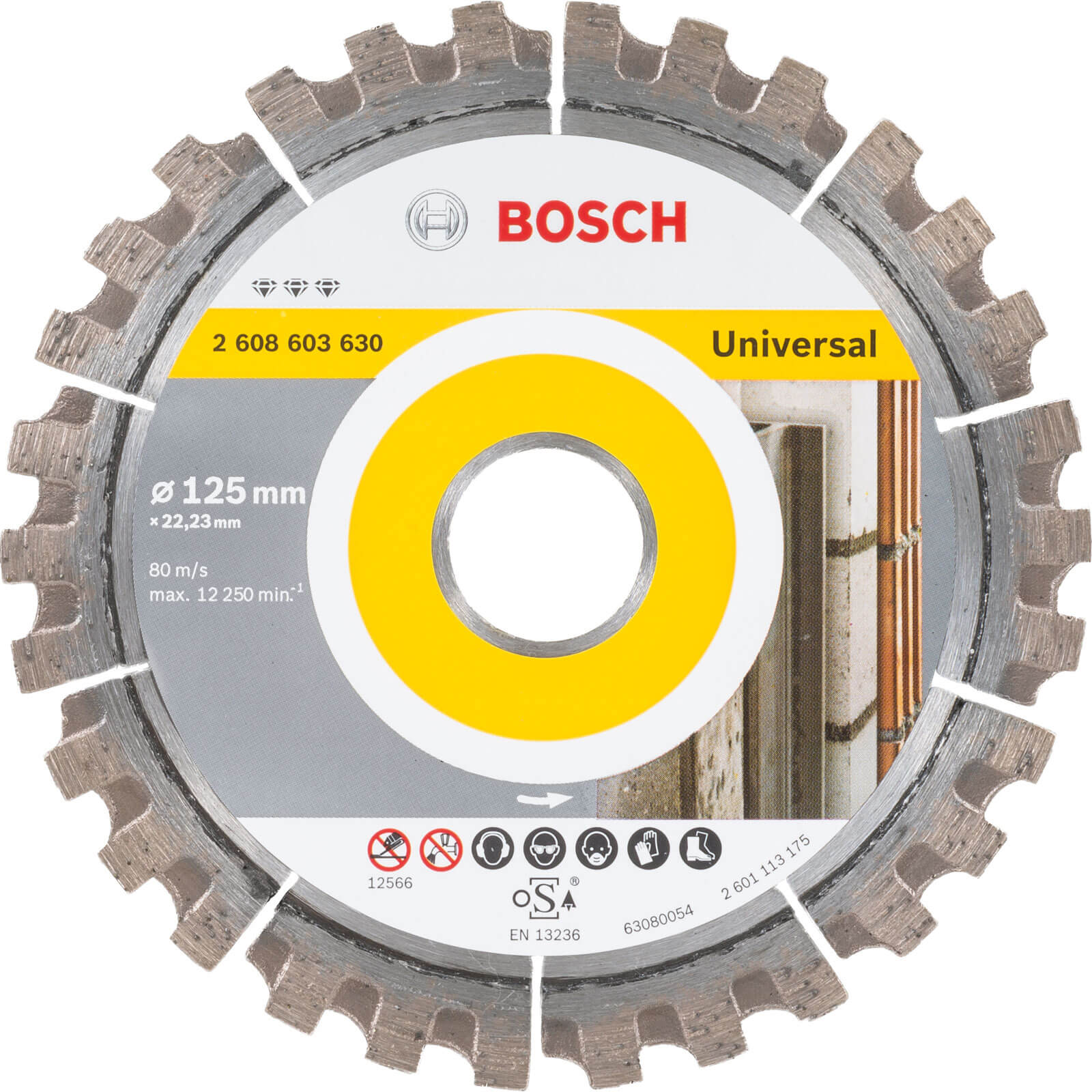 Bosch Best Universal Diamond Cutting Disc 125mm 2.2mm 22mm | Compare The Build