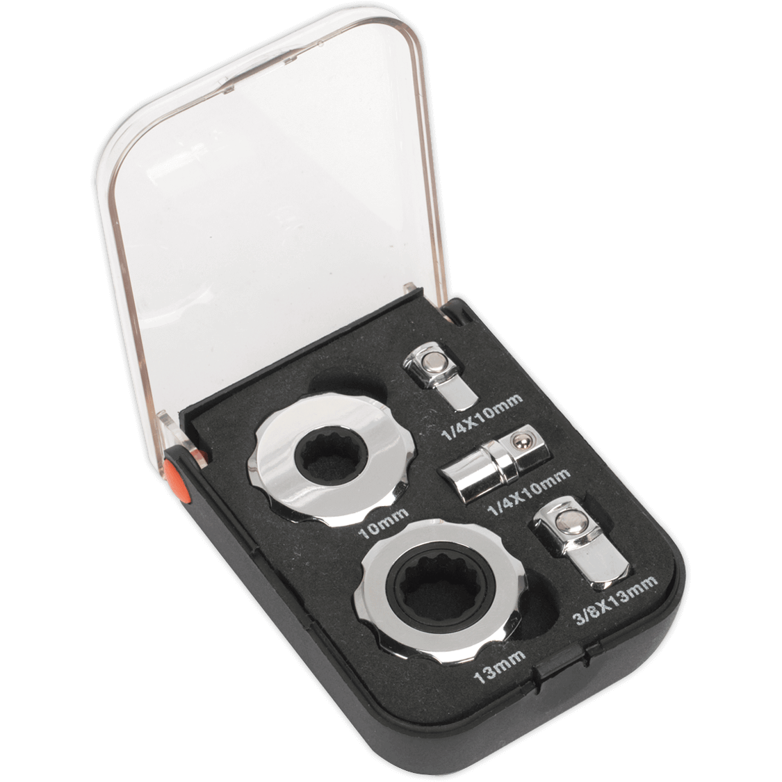 Sealey 1/4" and 3/8" Drive Palm Ratchet Set Combination Price Comparisons | Compare The Build