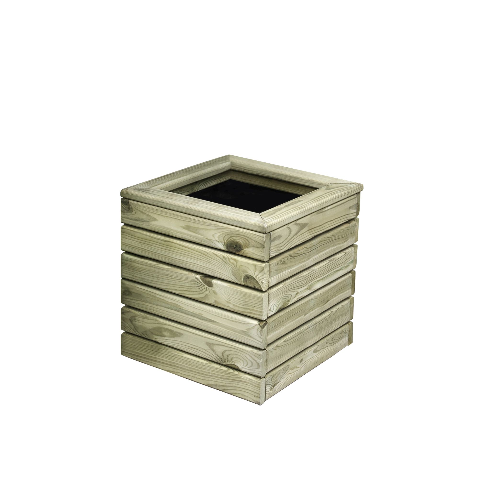 Forest Garden Linear Wooden Rectangular Planter 40Cm Price Comparisons | Compare The Build