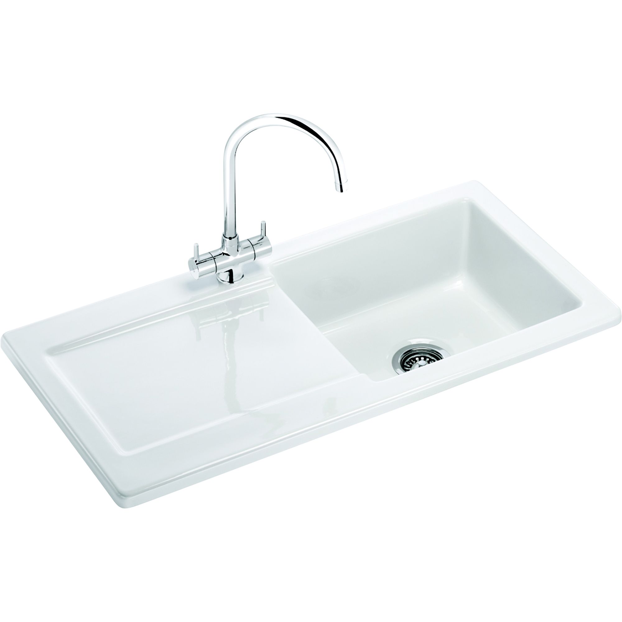 Franke Livorno White Sink Bowl Price Comparisons | Compare The Build