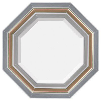 Vogue Gold Effect Octagon Framed Framed Mirror (H)400mm Price Comparisons | Compare The Build