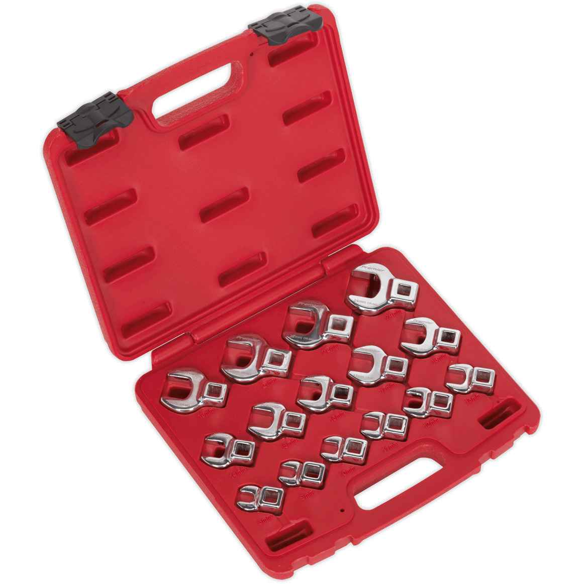 Sealey 15 Piece 3/8" Drive Crow Foot Spanner Set Metric 3/8" Price Comparisons | Compare The Build