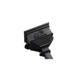 Cascade Cast Iron Style 65mm &amp; 68mm Small Hopper With Lion (Green) Plastic BRH6LN/GN Price Comparisons | Compare The Build
