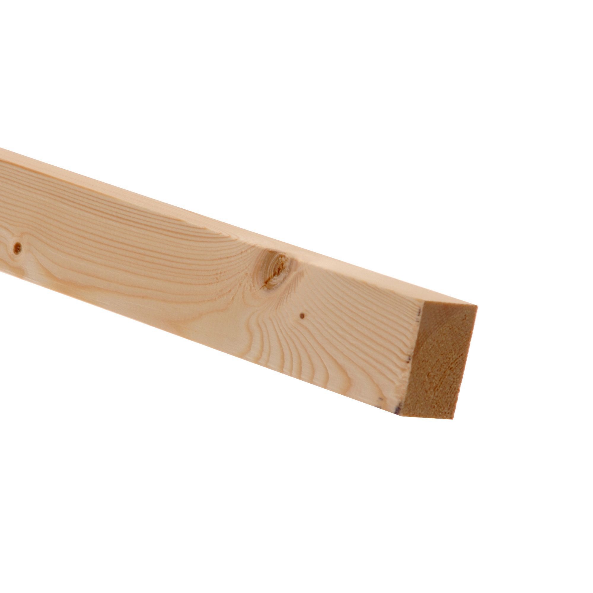 Smooth Planed Square edge Spruce Timber (L)1.8m (W)44mm (T)34mm, Pack of 12 Price Comparisons | Compare The Build