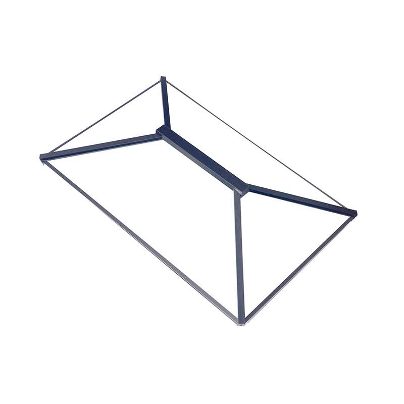 Atlas Active Neutral Double Glazed Contemporary Roof Lantern in Grey/White - 1500mm x 2500mm Glass Atlas Roof Solutions AC-DBL-1525-GW-NEUT Price Comparisons | Compare The Build