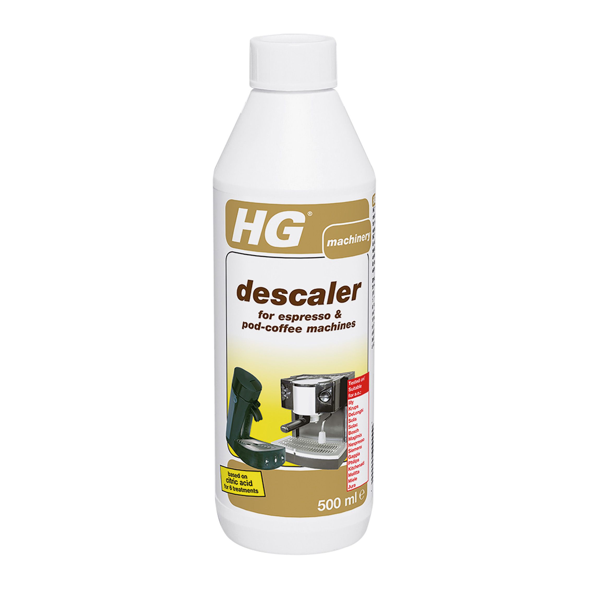 Hg Coffee Machine Descaler, 500Ml | Compare The Build