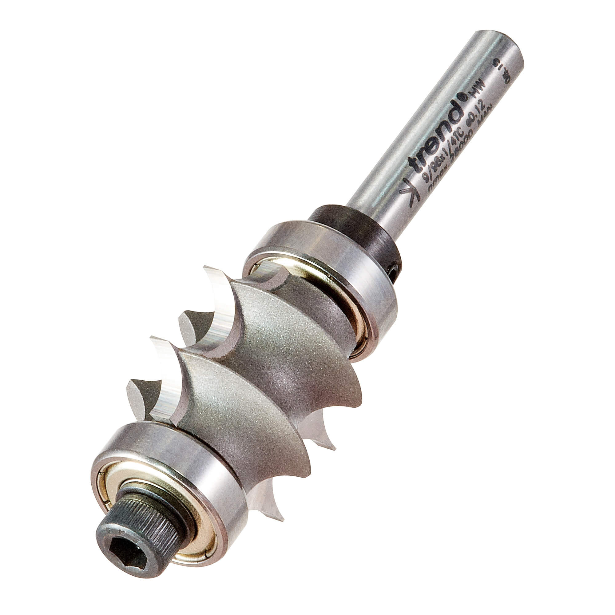 Trend Double Bearing Guided Sunk Bead Router Cutter 25mm 22mm 1/4" Price Comparisons | Compare The Build