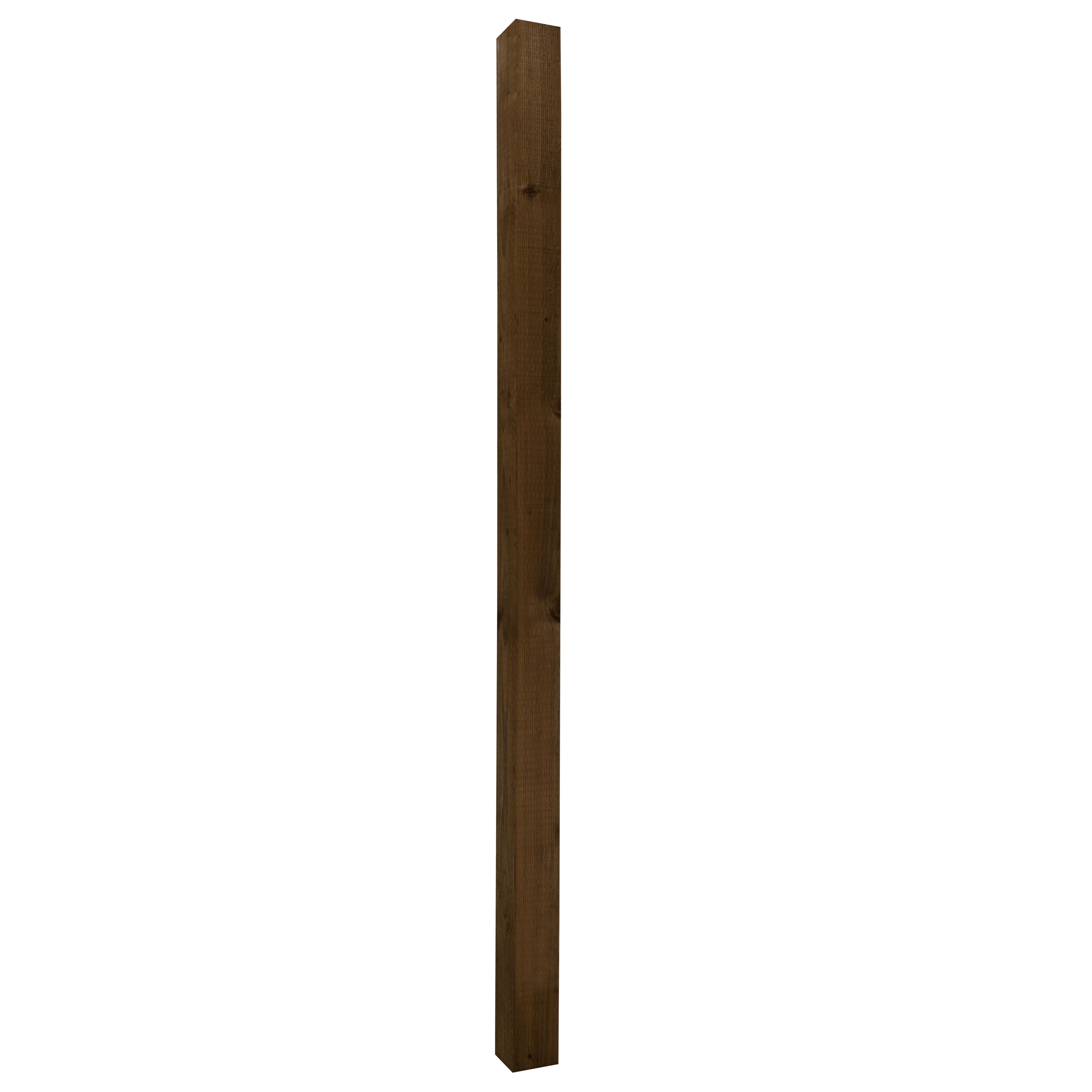 Uc4 Timber Square Fence Post (H)2.4M (W)100mm, Pack Of 3 Price Comparisons | Compare The Build