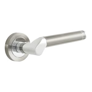 Designer Levers Marcella Lever On Rose Door Handle - Dual Tone Zinc 1 Pair Price Comparisons | Compare The Build