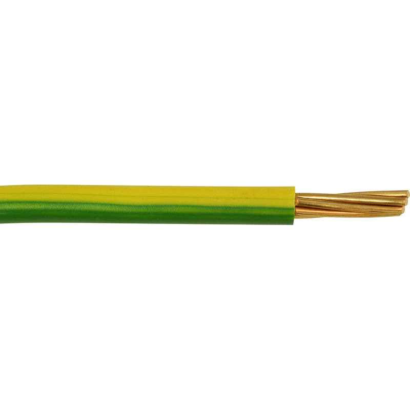 Pitacs Conduit Cable (6491X) 10.0mm2 G/Y Earth Drum (50m) in Green/Yellow Price Comparisons | Compare The Build